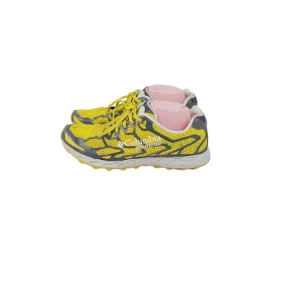 Columbia Men\'s Yellow Grey Montrail Rogue F.K.T. Trail Running Shoes Size US 10 main image 4